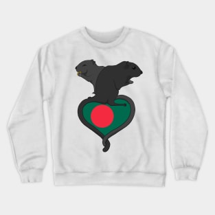 Gerbil Bangladesh (dark) Crewneck Sweatshirt